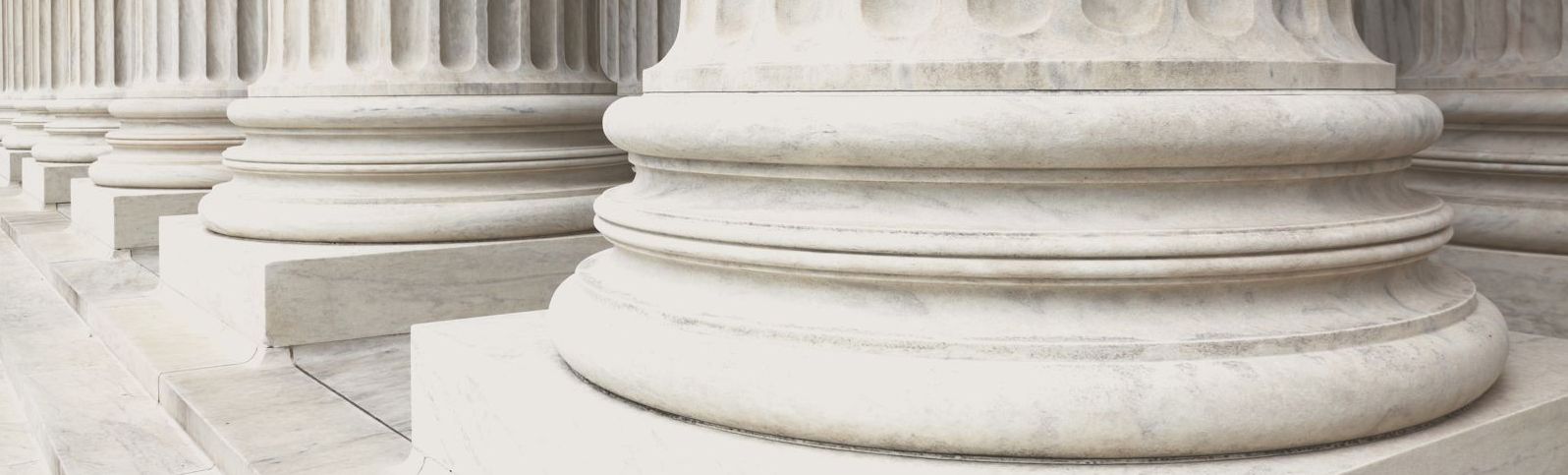 US supreme court pillars